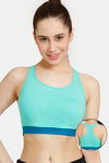 Rosaline Low Impact Sports Bra - Florida Key — thumbnail 1
